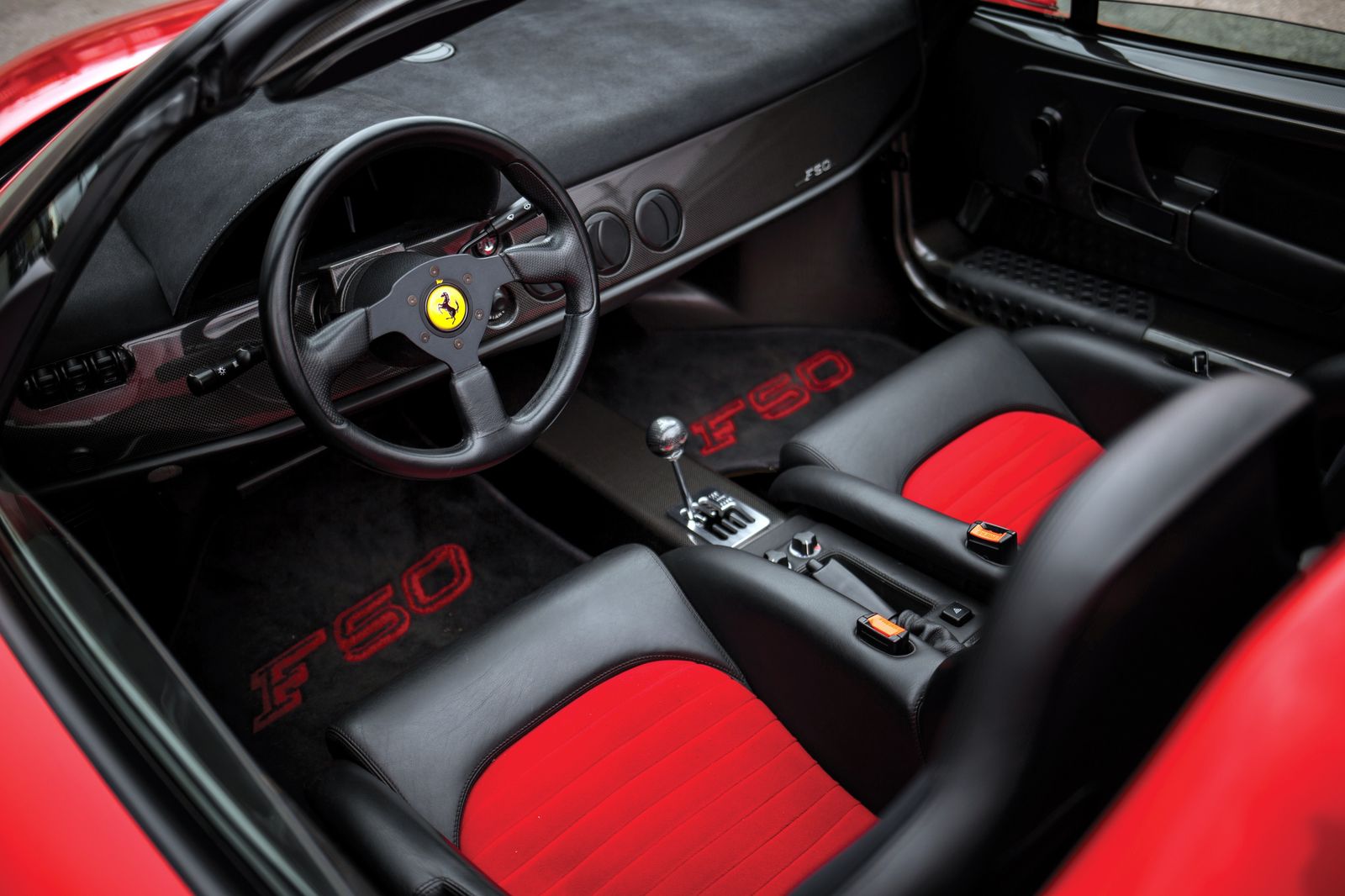 ferrari f50 interior