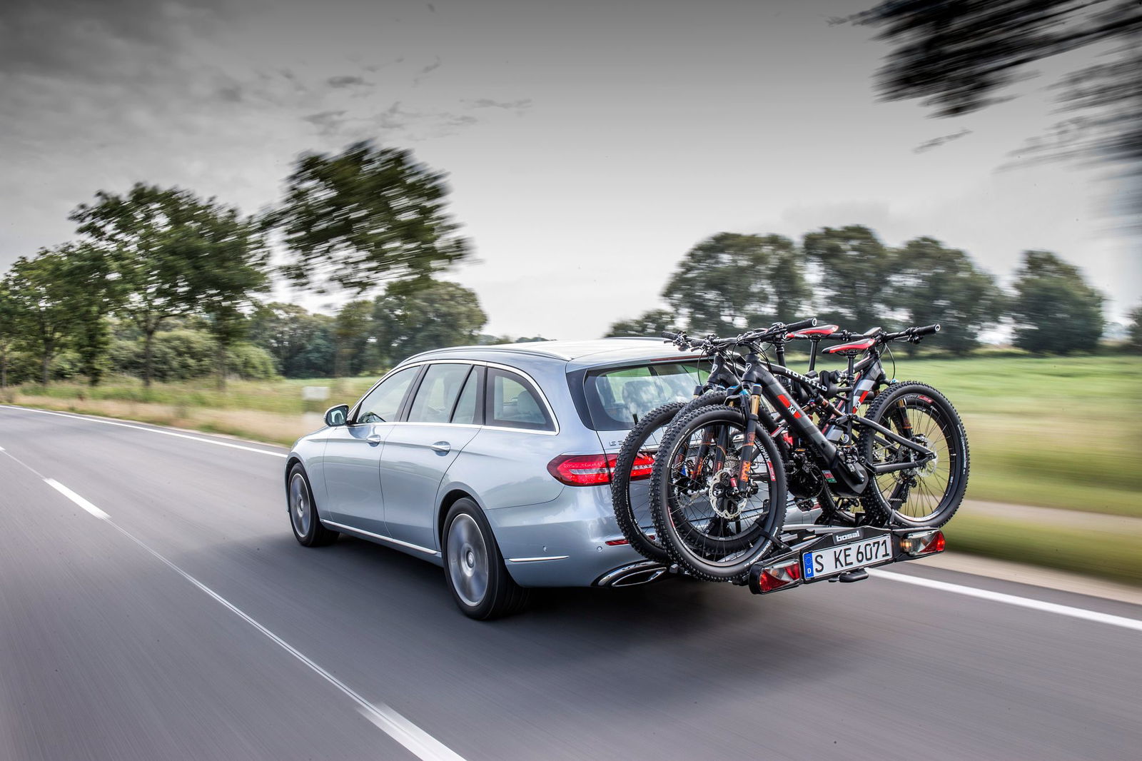 mercedes e350 bike rack