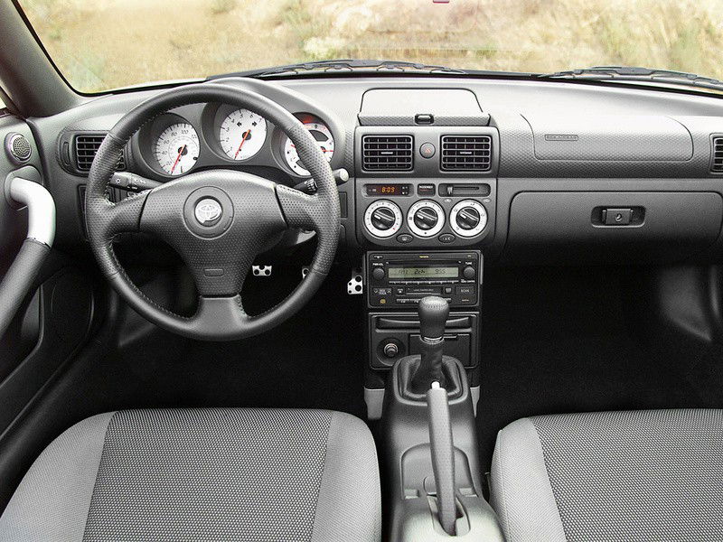 toyota mr2 interior