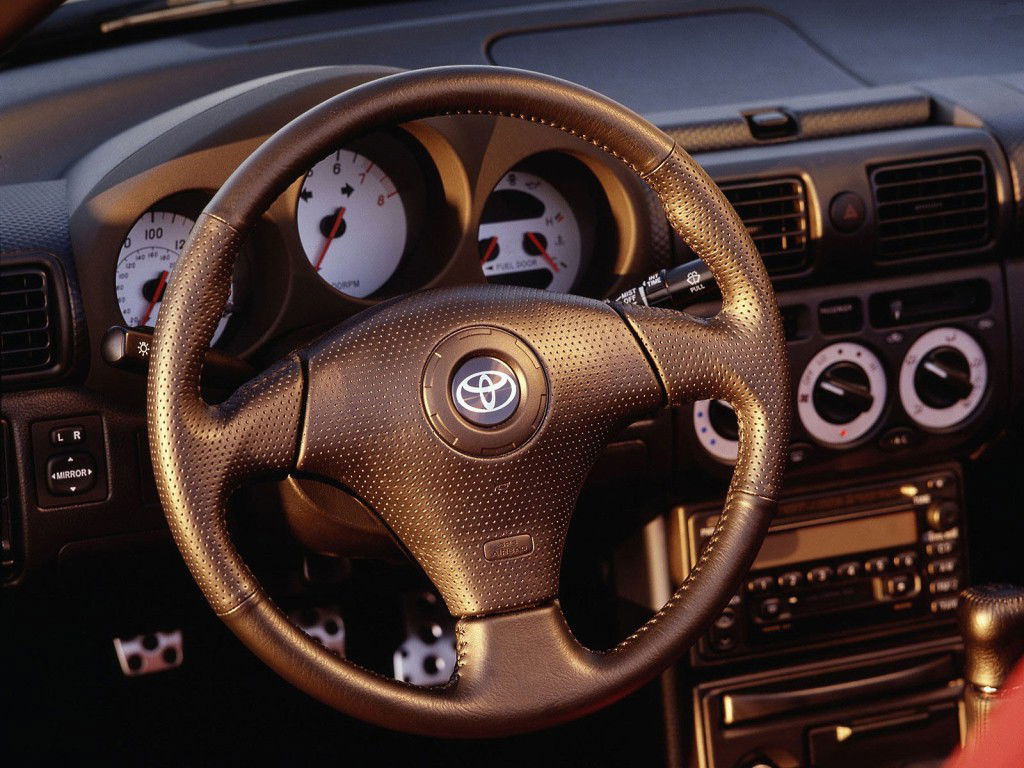 toyota mr2 interior