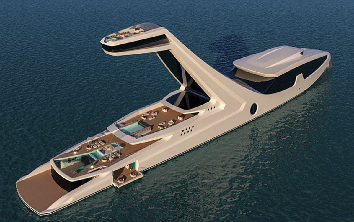 Futuristic Concept Yacht Shaddai Is A Glimpse In The Future