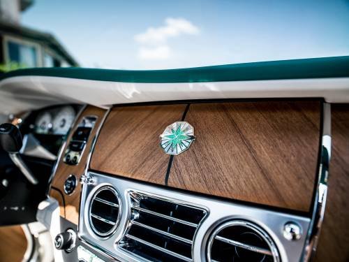 Rolls-Royce Built a Special Edition Dawn with Emeralds in the Dashboard