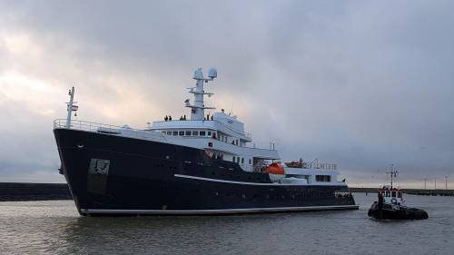 Icebreaking Explorer Yacht Legend Delivered After Refit