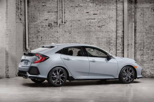 Honda Reveals US-bound 2017 Civic Hatchback with Turbo Power and Optional Manual 'Box