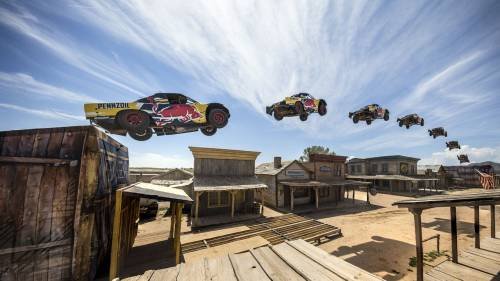Jumping a Truck 379 Feet Over a New Mexico Ghost Town, the Red Bull Way