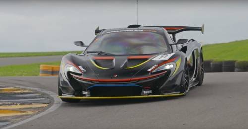 Watch the McLaren P1 GTR Set New Record Lap on the Anglesey Circuit