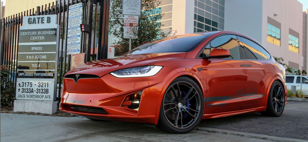 Unplugged Performance Bakes New Body Kit For The Tesla Model X