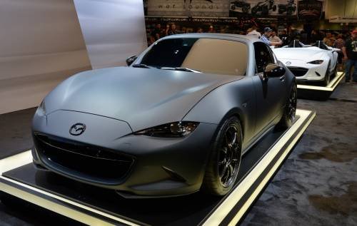 The Mazda MX-5 Showcases Its Dual Personality at SEMA with RF Kuro and Speedster Evolution Concepts