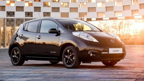 Nissan Leaf Tries the Dark Side with Limited Black Edition