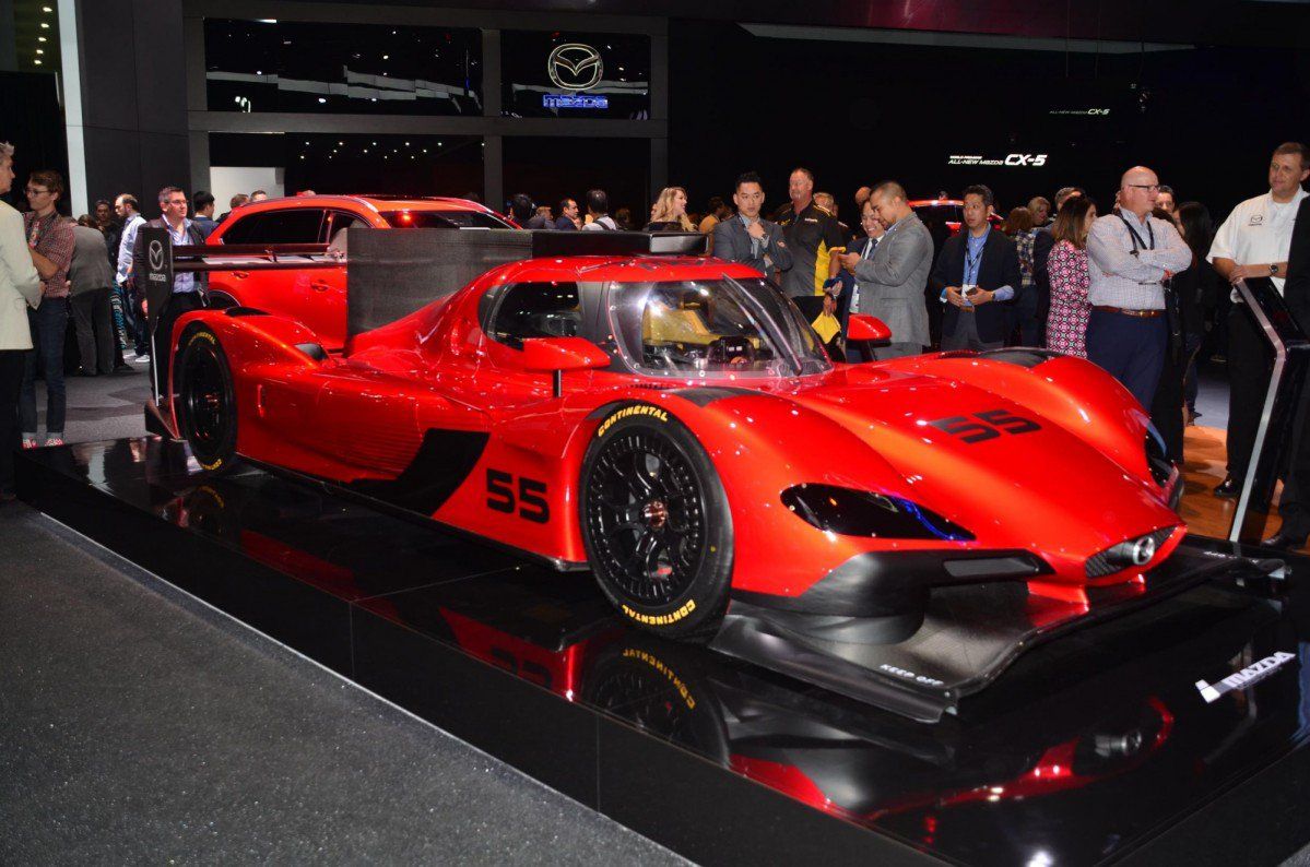 Mazda Rt24 P Endurance Prototype Sets Hearts Racing At The La Auto Sh