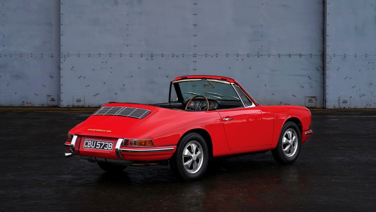 The First Porsche 911 Cabriolet Goes Up for Auction