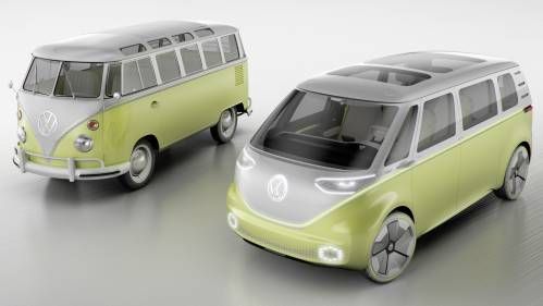 VW I.D. Buzz Concept Salutes NAIAS with 270-Mile Range, Fully Self-Driving Pledge