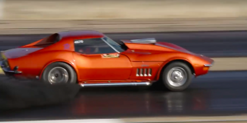 Cummins-Powered '68 Chevy Corvette Is a Drag-Racing Diesel Soot Factory