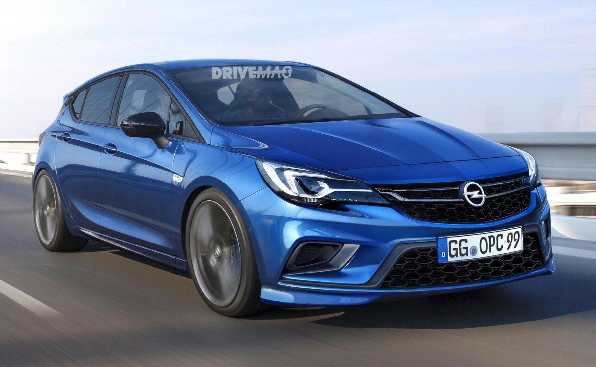 All New 17 Opel Astra Opc Will Most Likely Look Like This