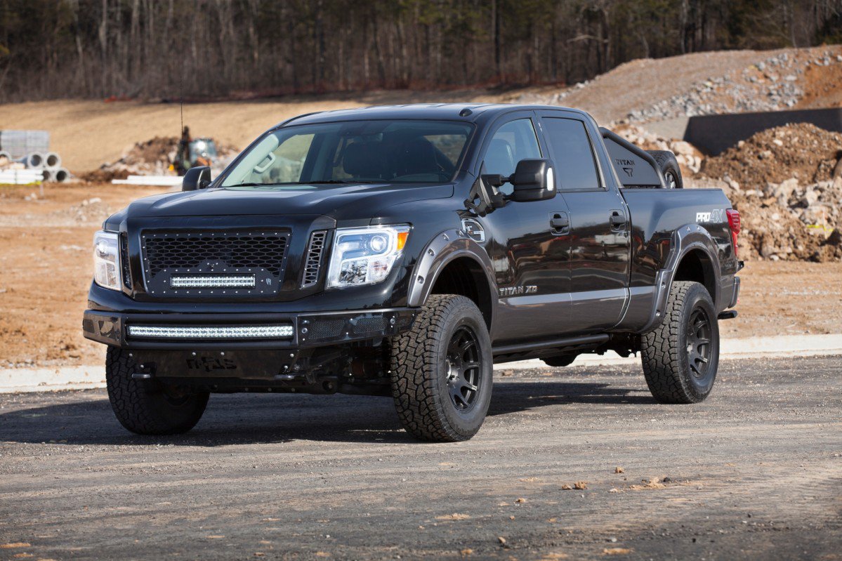 nissan titan pro 4x fender flares