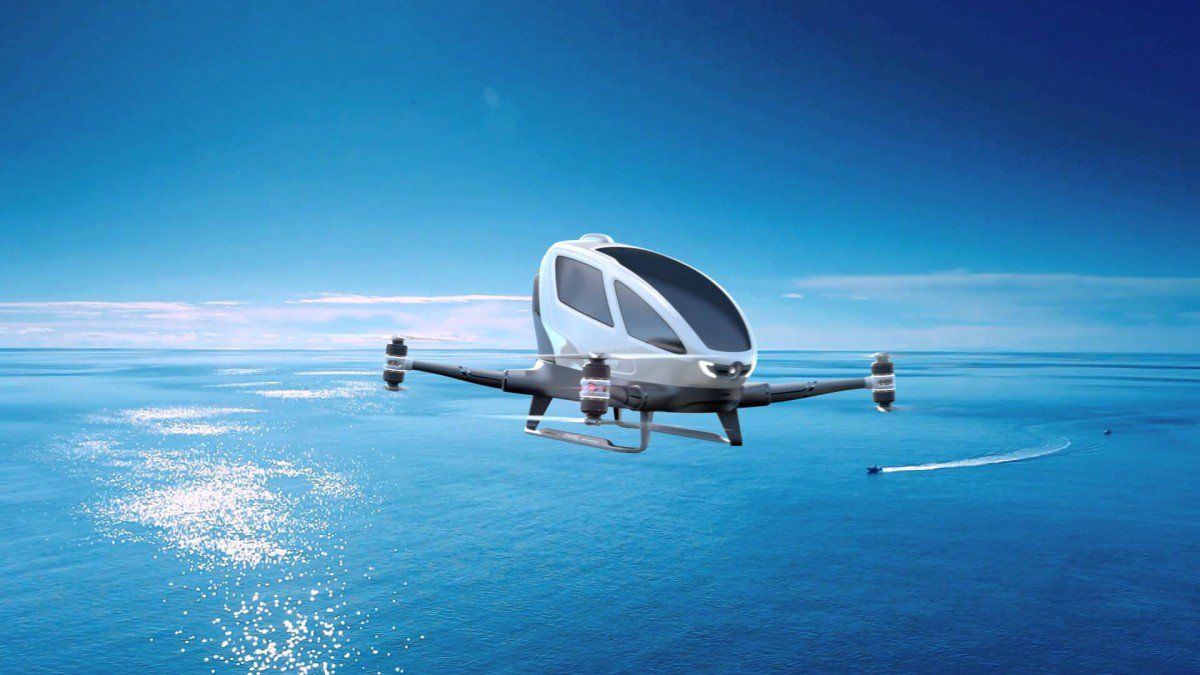 Flying Cars a Reality in Dubai