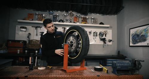 How to Balance a Motorcycle Wheel - Video Tutorial