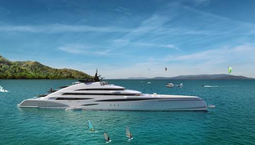 Oceanco Unveils 120m Superyacht Concept Named Amara