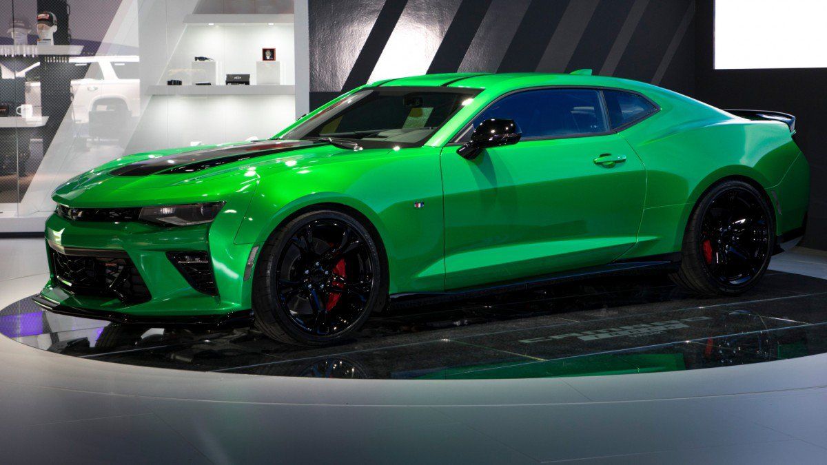 2017 Chevrolet Camaro Track Concept Looks Mean Green In Geneva