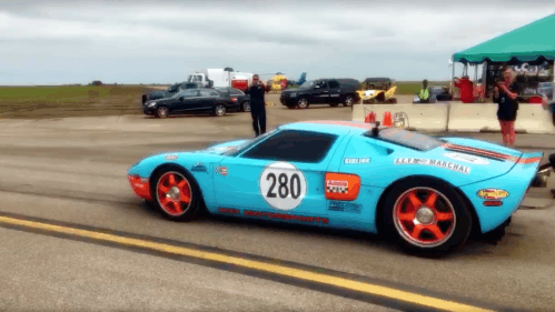 The old Ford GT is the fastest car in the world*
