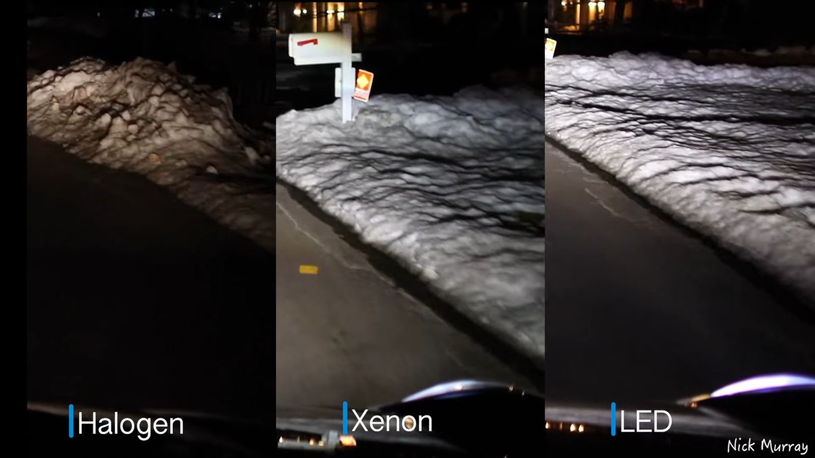 Xenon vs. LED vs. Halogen headlights comparison. Which is the best?