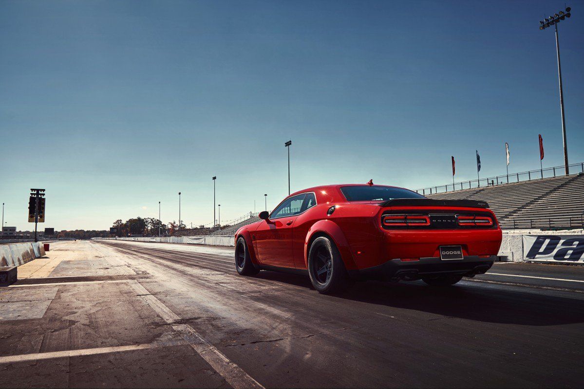 The evil one: 2018 Dodge Challenger SRT Demon debuts as fastest quart...