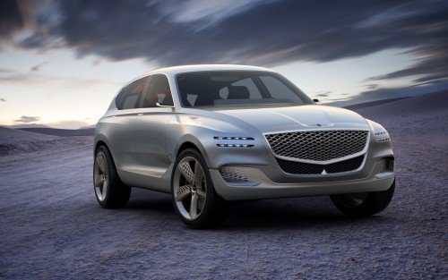 Genesis GV80 hydrogen fuel cell SUV outlines green intentions in New York