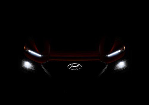 Hyundai teases all-new Kona subcompact crossover for Europe