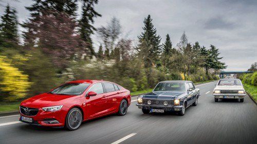 Opel at Bodensee Klassik 2017: from Kapitan to Admiral, to the new Insignia