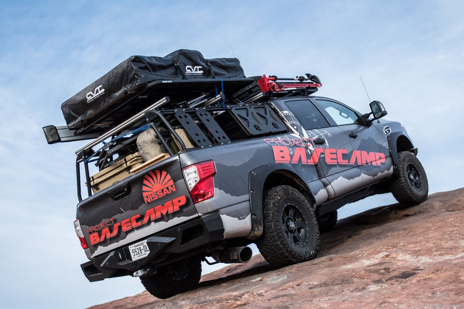 Set up camp anywhere with the 2017 Nissan Titan XD Pro 4X Project Basecamp DriveMag Cars