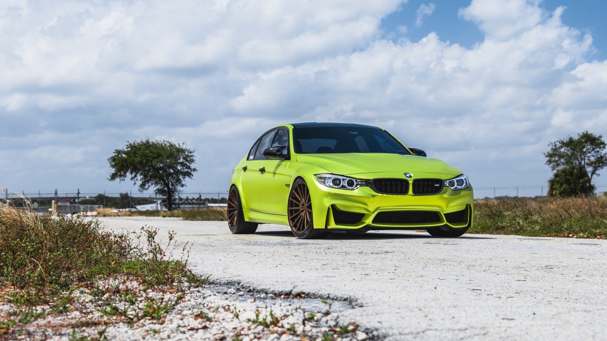 Satin Lime Green Bmw M3 Looks So Fresh So Clean