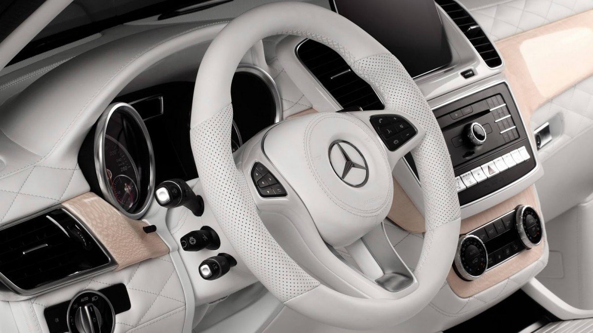 This All White Mercedes Gle Interior Can T Even Be Killed With Fire