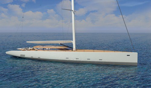 Sailing yacht Wally 145 revealed