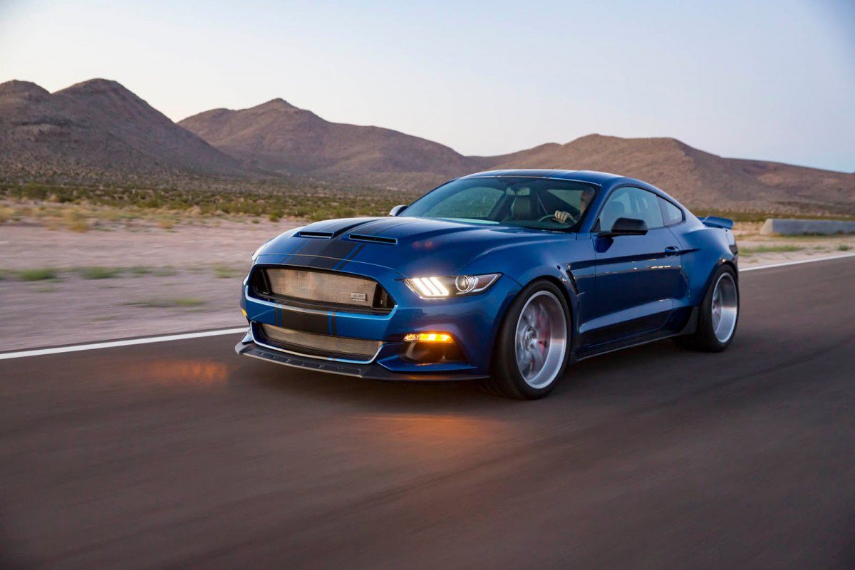 The Wider The Wilder Shelby Unveils Super Snake Wide Body Conc