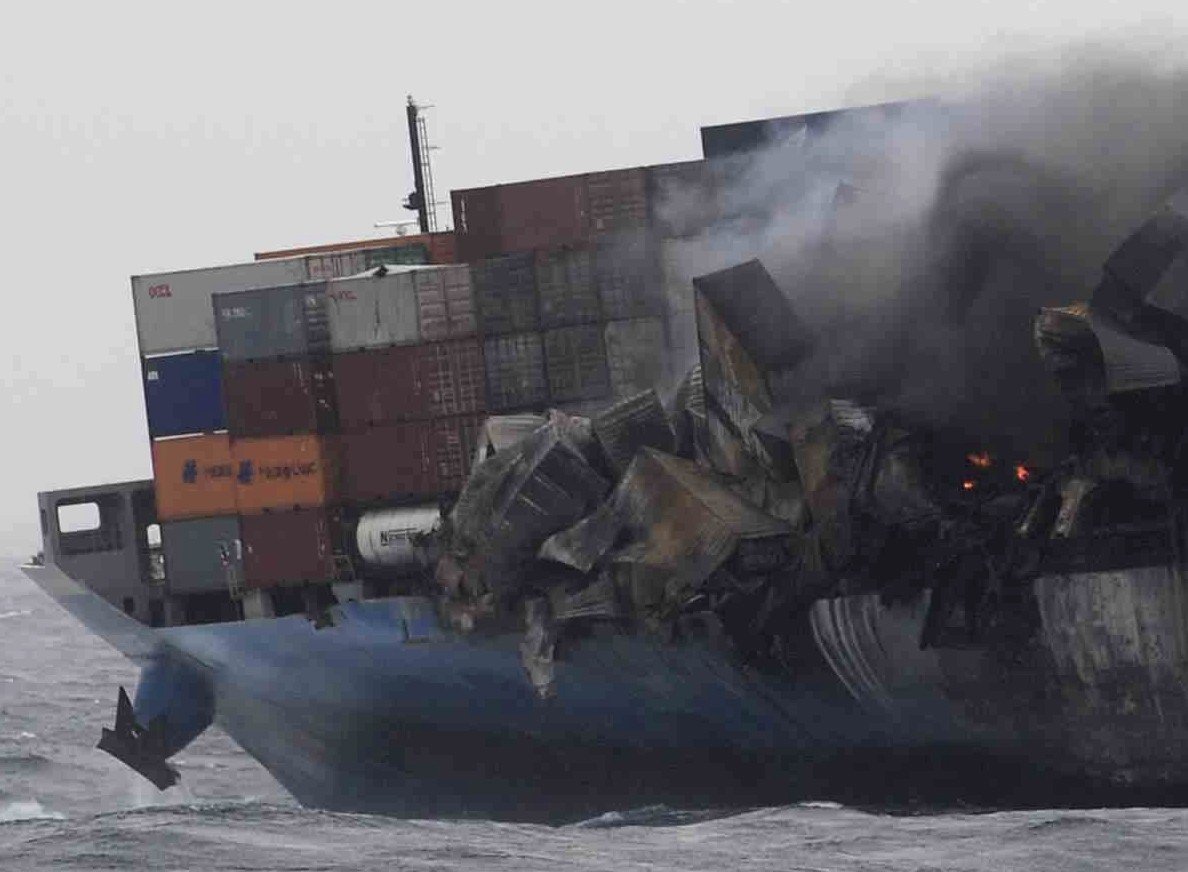 Disasters At Sea Involving Container Ships