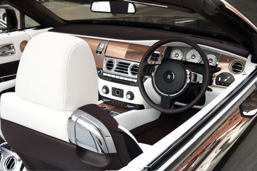 One-off Rolls-Royce Dawn Mayfair Edition comes with a copper dashboard