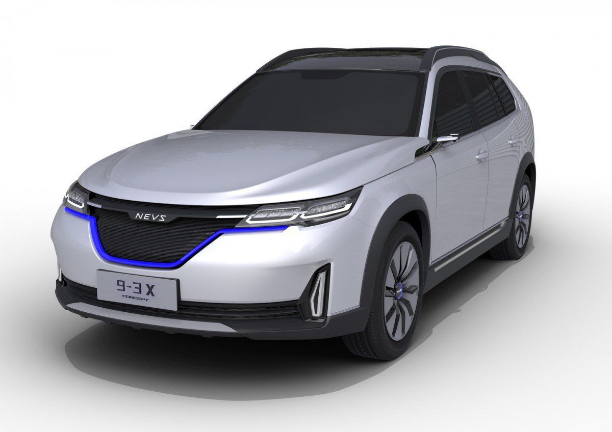 Nevs Shows New Saab 9 3 Based Evs