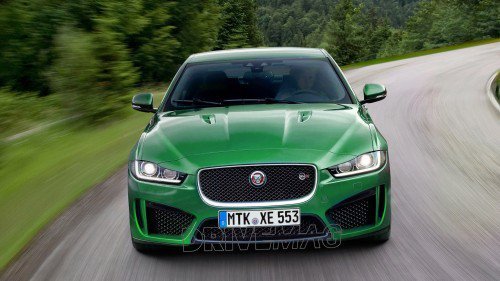 Jaguar XE SVR with 500 hp will probably look like this