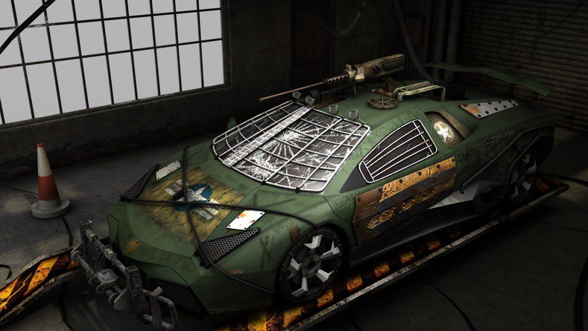 Lamborghini Reventón joins the apocalypse,ready party