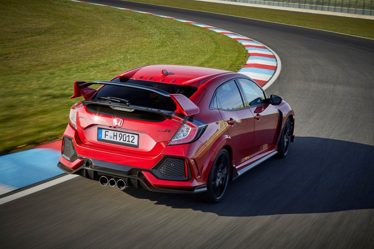 European Spec Honda Civic Type R Poses For The Camera