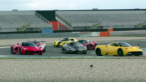 Start your week with the right tune (of a supercar herd)