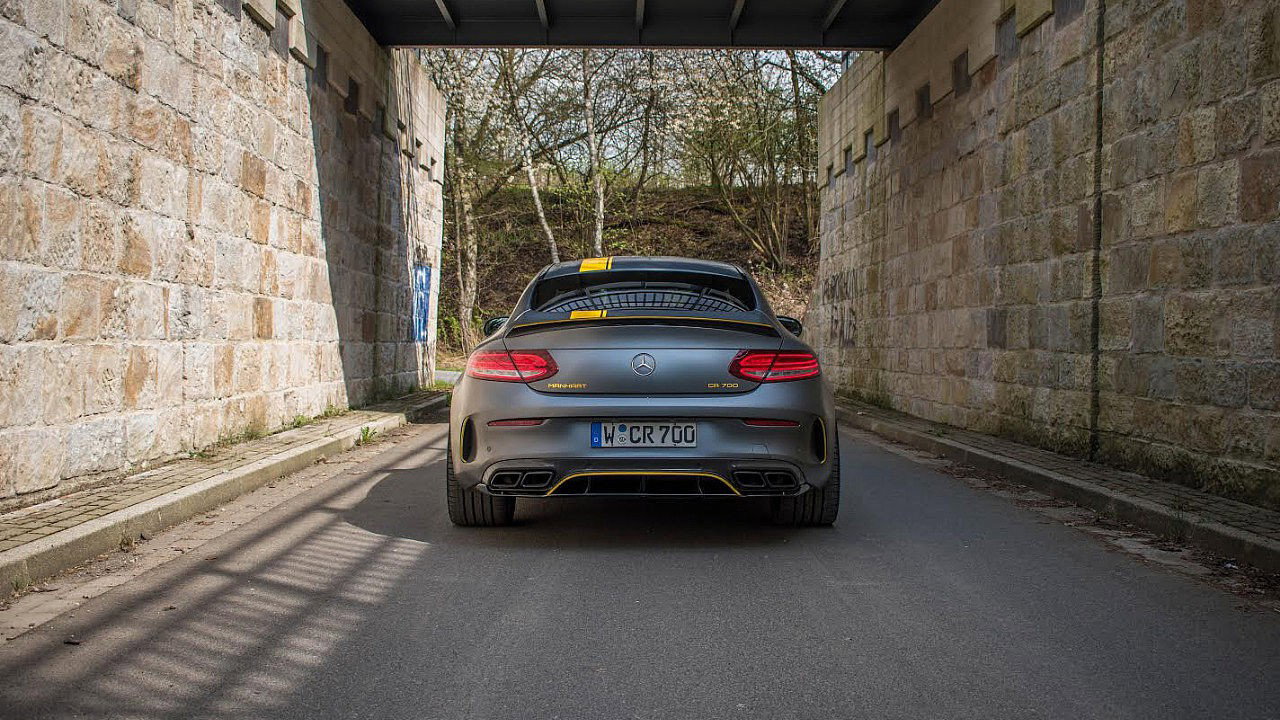 Manhart Sends Off The Old Mercedes-AMG C63 V8 With 623-HP Tune