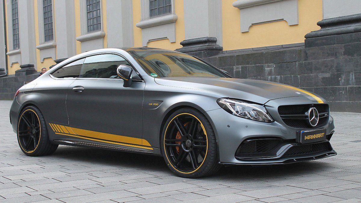 Manhart Works A Sweat On The Amg C63 S Squeezes 700 Hp Out Of It