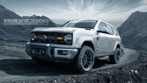2020 Ford Bronco shows up on the internet in deftly-executed renderings