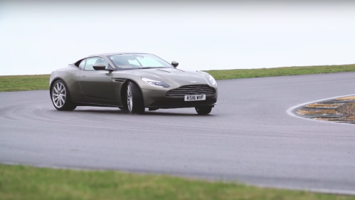 Chris Harris drives, drifts and approves the Aston Martin DB11
