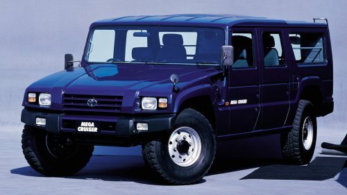 Japan wanted its own Hummer, so Toyota built the Mega Cruiser