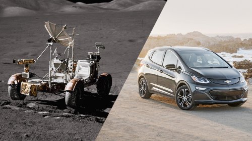 Here's a comparison between Chevy's Bolt EV and the Lunar Rover