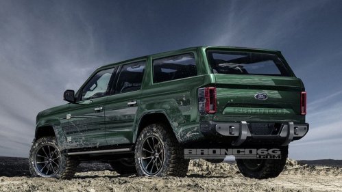 Report says Ford Bronco will have 4 doors, 325 hp, $30,000 price tag