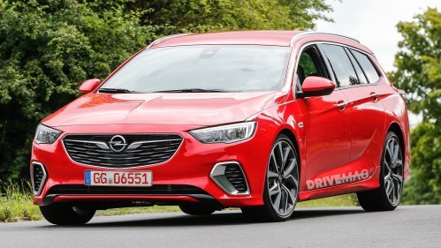 This is what the Opel Insignia Sports Tourer looks like in a GSi suit