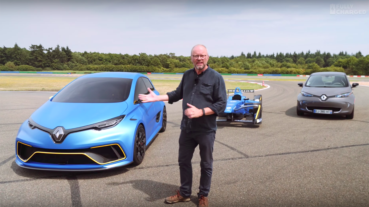 Go For A Drive In The Silently Bonkers Renault Zoe E Sport